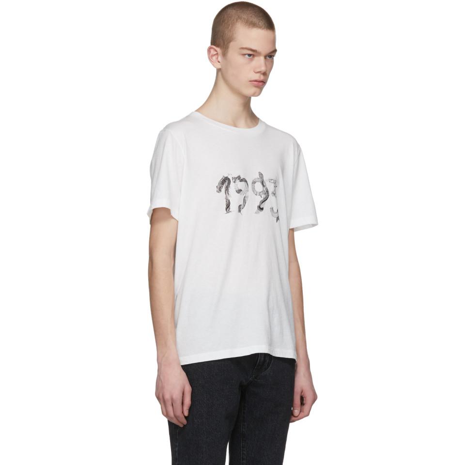 saint laurent 1993 t shirt