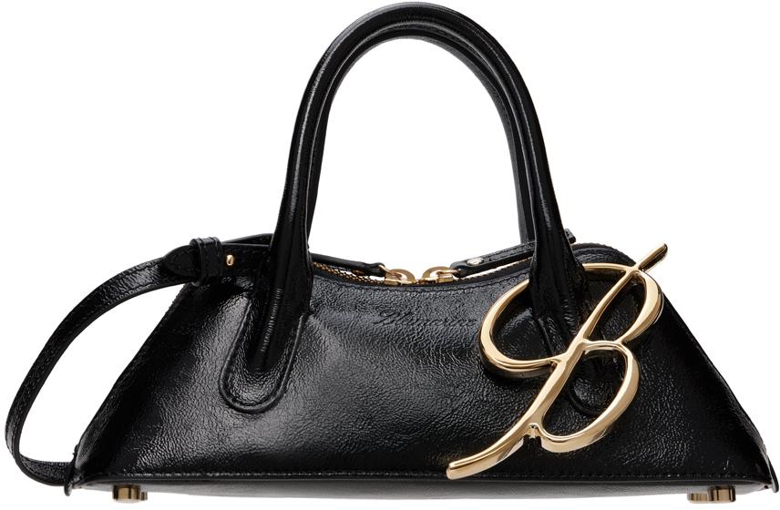 Blumarine レディース ブラック ミニ Kiss Me バッグ トップ