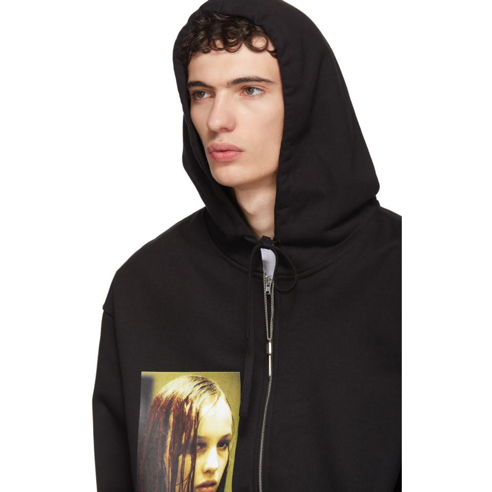 Buy > raf simons christiane f hoodie > in stock