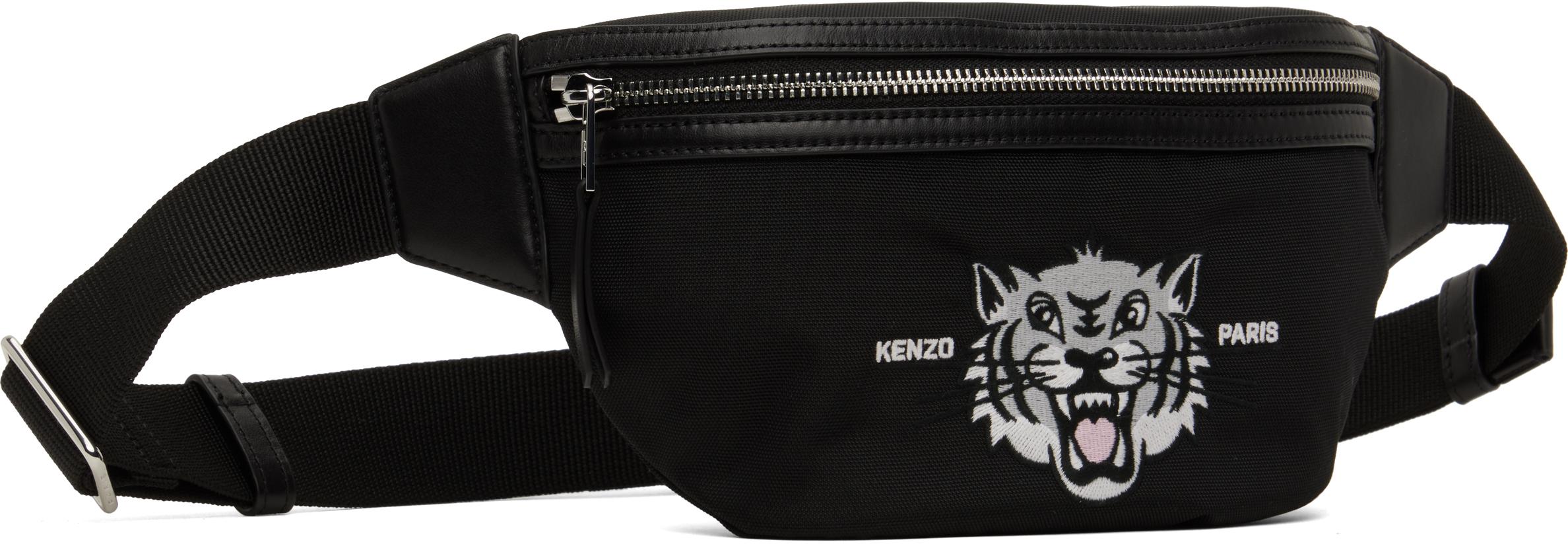 KENZO Paris Varsity' Belt Bag in Black for Men | Lyst