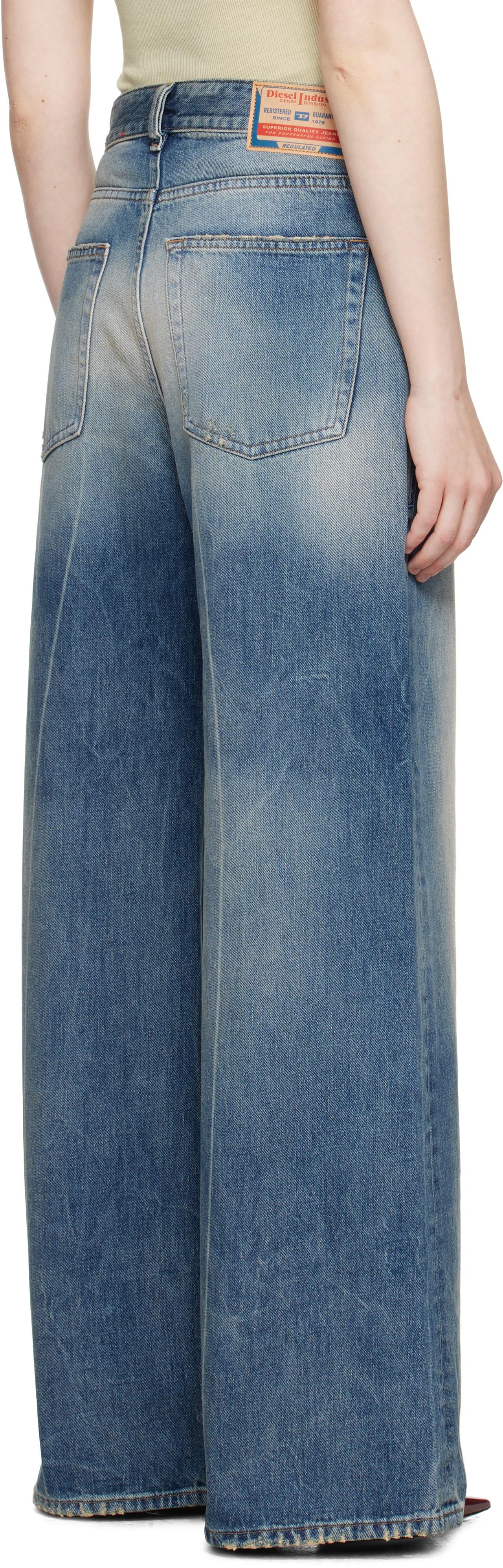 DIESEL Relaxed 1996 D-Sire 09L47 Jeans in Blue | Lyst