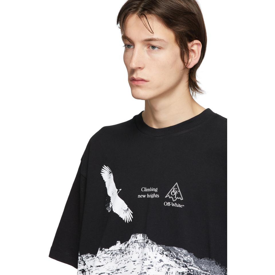 off white eagle tee