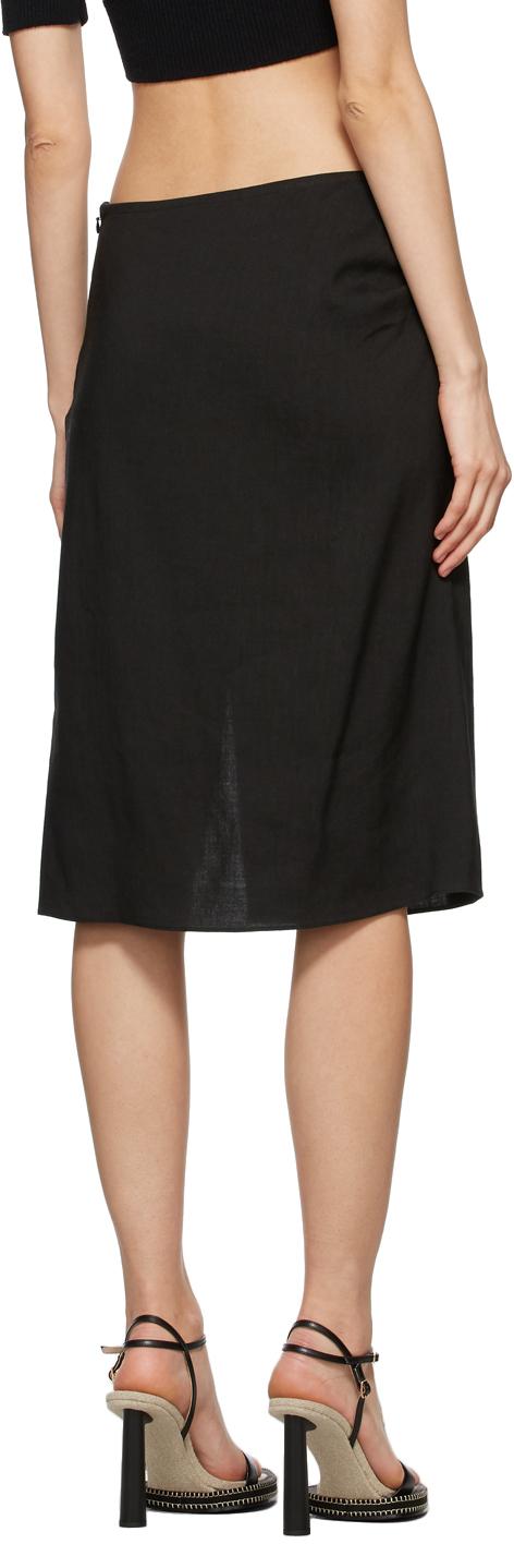 Jacquemus Linen 'la Jupe Drap' Skirt in 