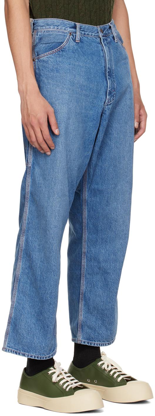 Beams Plus Painter Jeans in Blue for Men | Lyst Canada