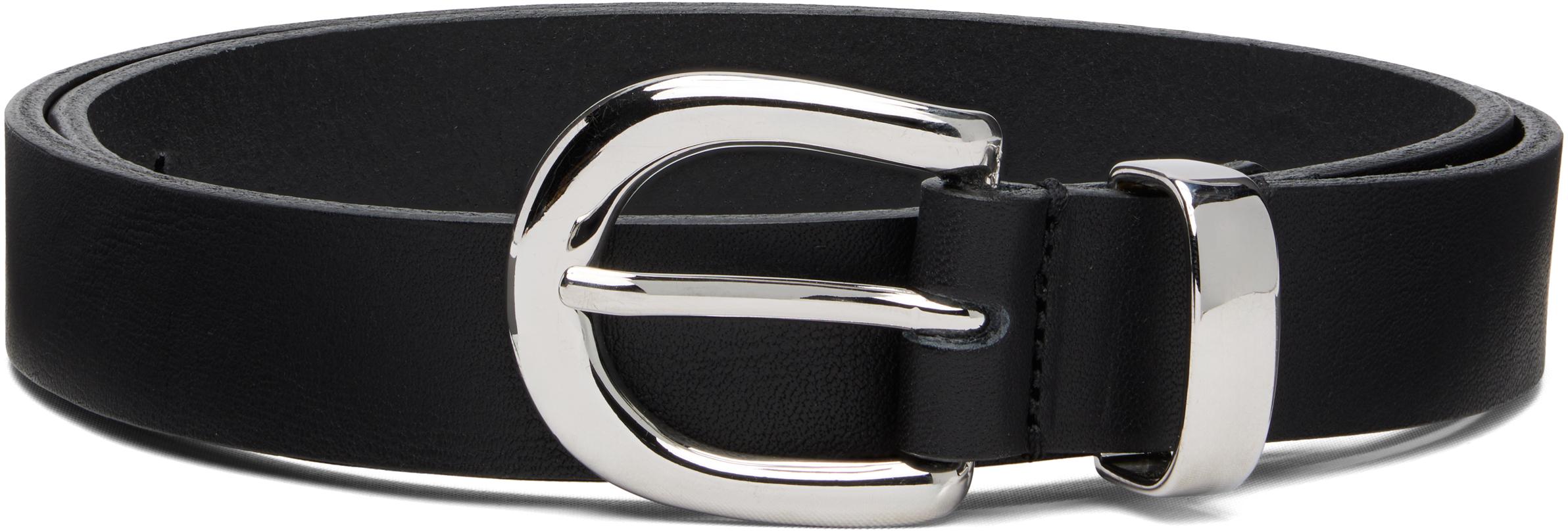 【関税込み】Sunflower ブラック Simple ベルト SUNFLOWER SIMPLE BELT 2.5cm - Bechics official online store