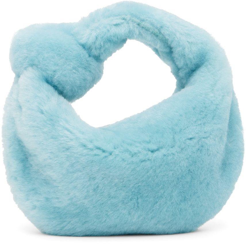 Bottega Blue Mini Jodie Bag Lyst