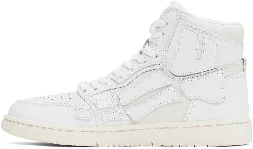 Amiri メンズ ブラック ホワイト Skel Top Hi スニーカー スニーカー