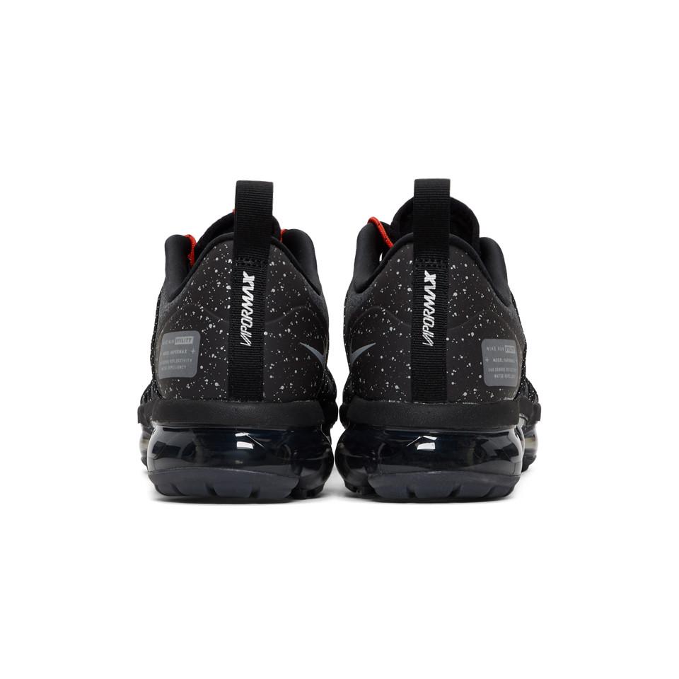 Nike Black And Red Air Vapormax Run Utility Sneakers for Men | Lyst UK