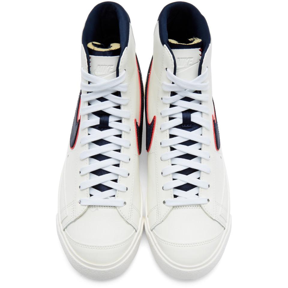 Nike Off-white Blazer Mid 77 Vintage Qs Sneakers in White for Men - Lyst