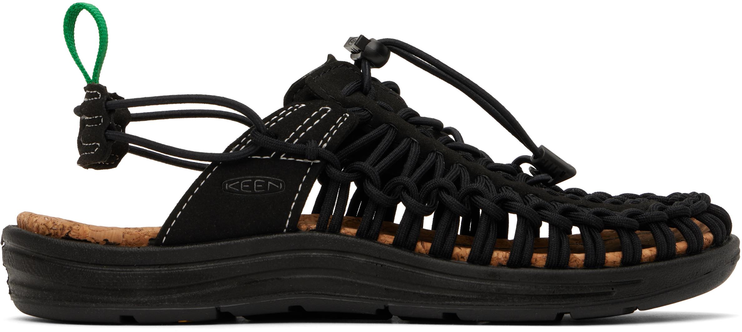 Keen | UNEEK II Convertible Black/Jolly Green Sandals - Unisex Keen Uneek Ii Convertible X Black/Jolly Green Grey Sandals  main image 4