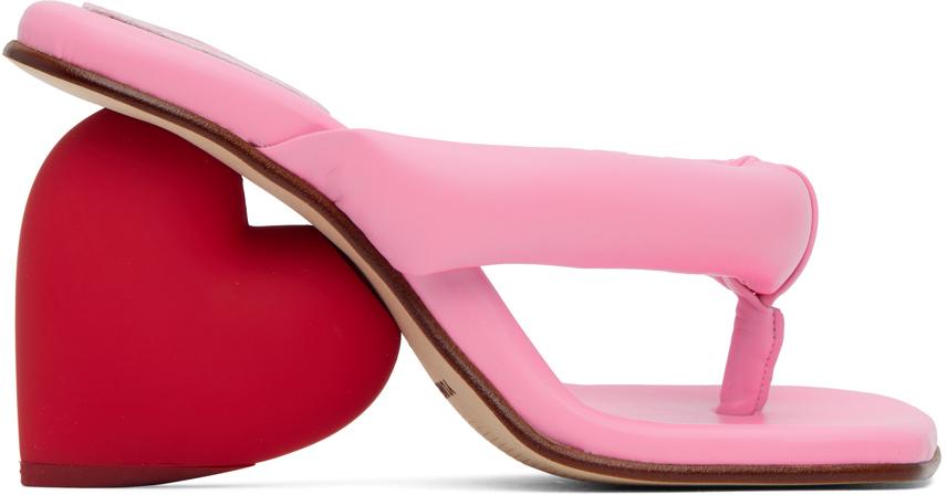 Yume Yume Love Heeled Sandals in Pink | Lyst Canada