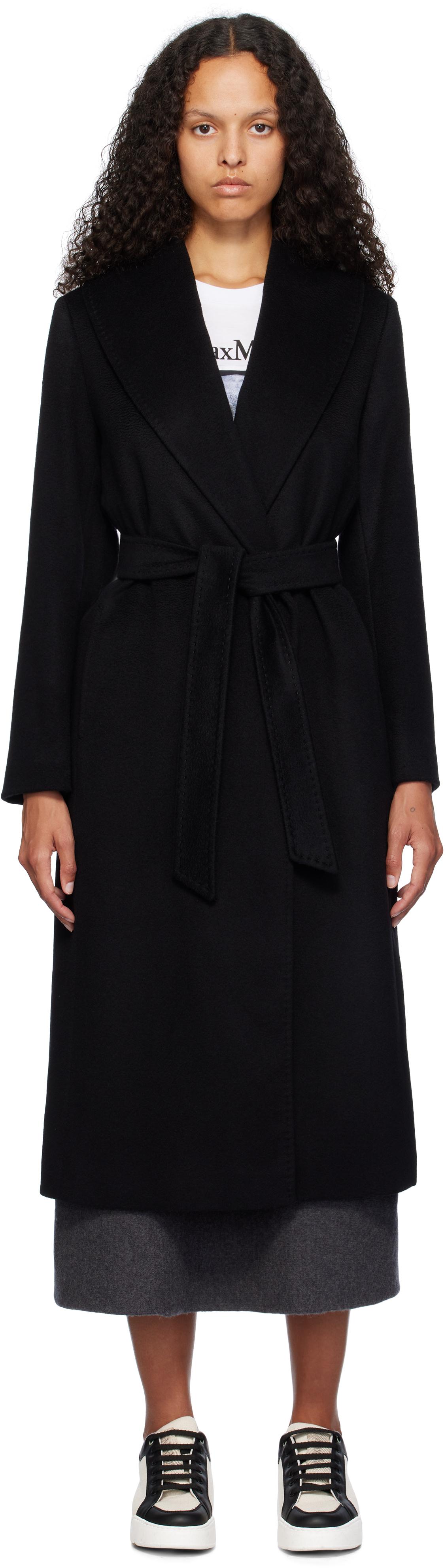 Max Mara レディース ブラック Loriana コート コート 