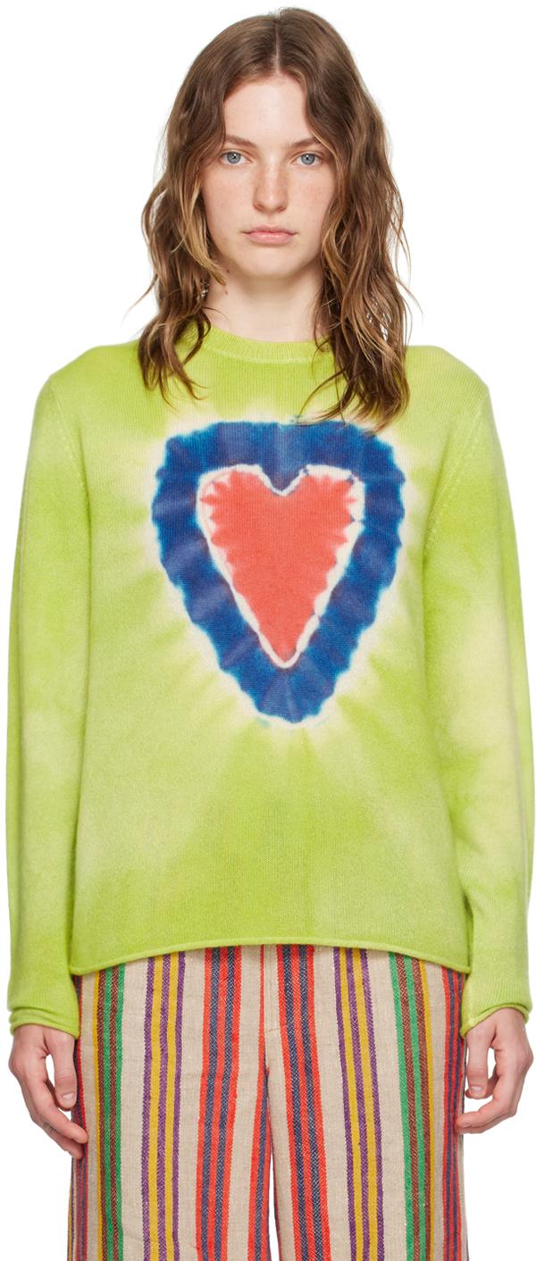 Elder statesman tie dye sweater hotsell