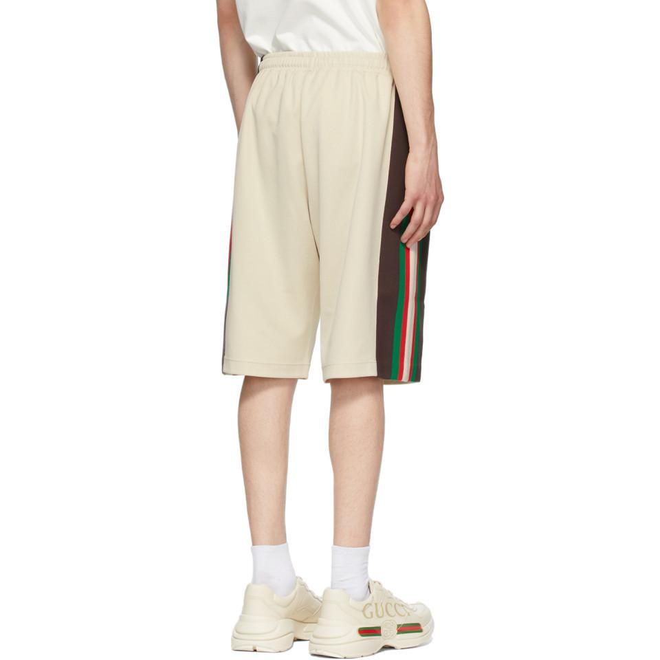 gucci technical jersey shorts