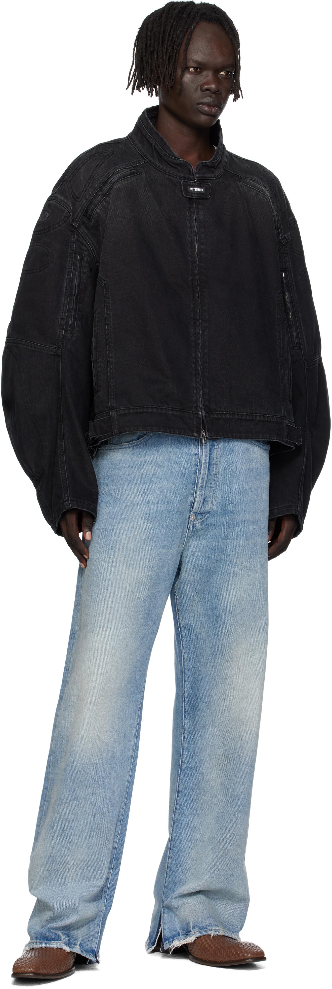 Style Vetements Denim VETEMENTS Denim Jacket Blue FARFETCH PH