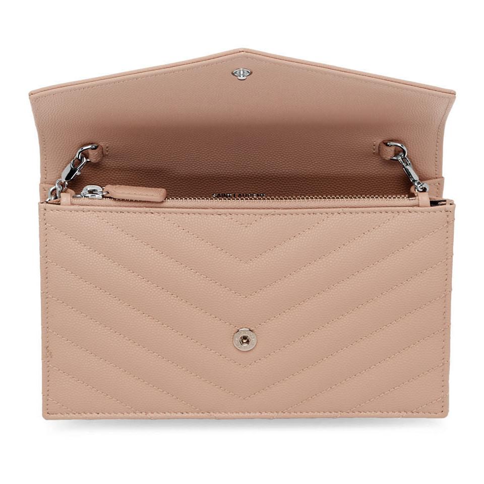 ysl envelope marble pink
