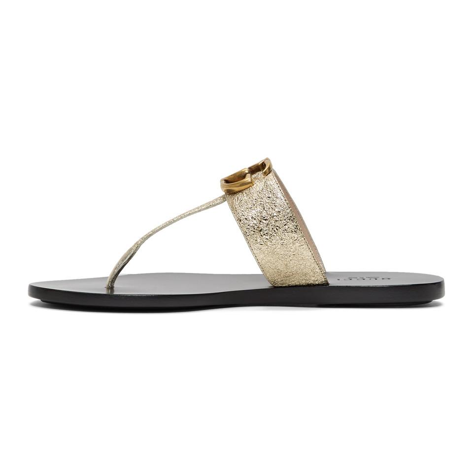 marmont gucci sandals