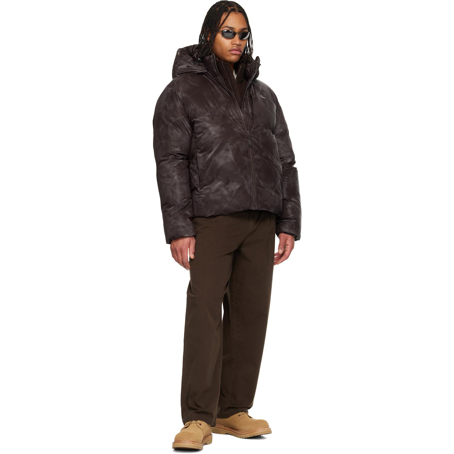 Dime Wavy Puffer Jacket in Black for Men | Lyst UK