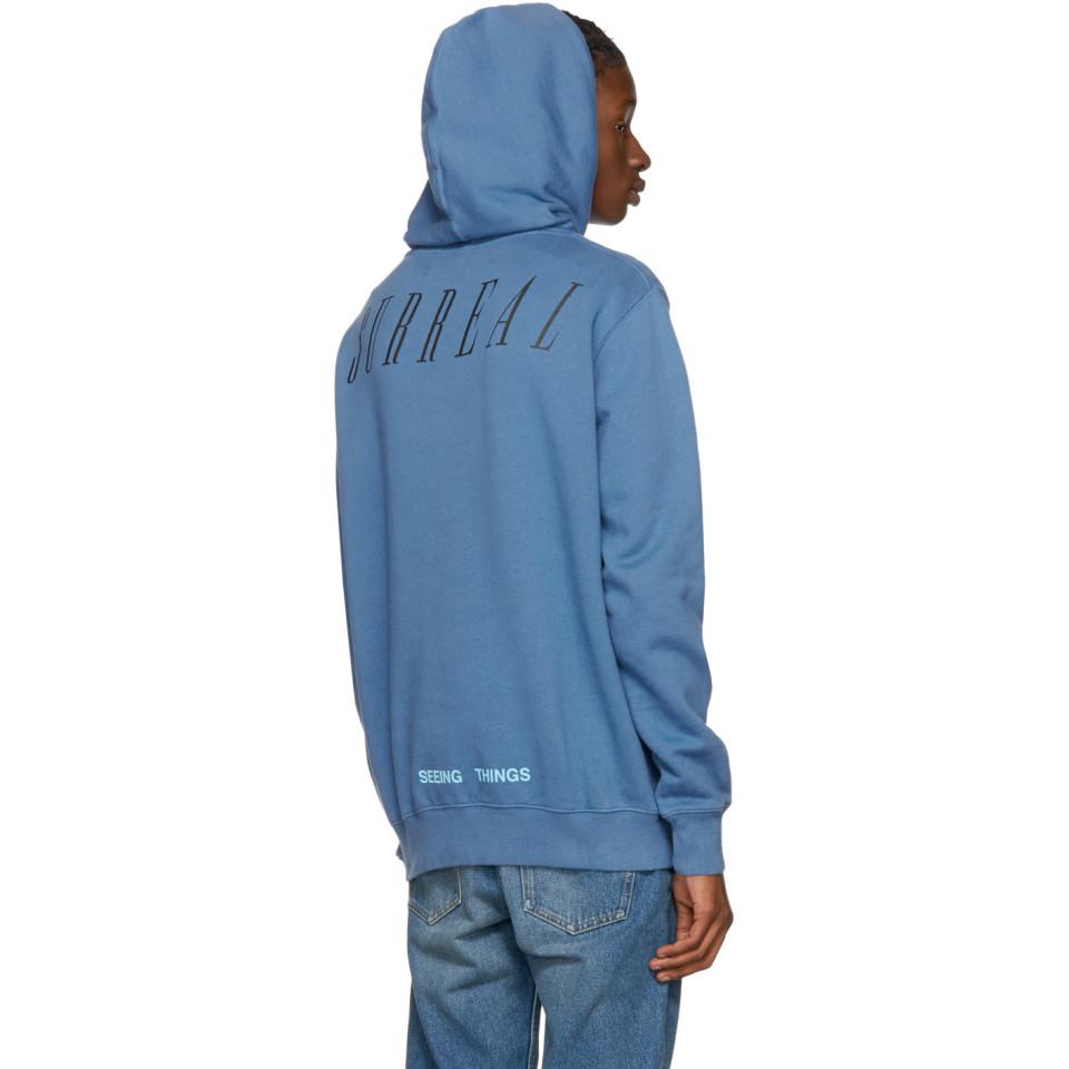 off white surreal hoodie