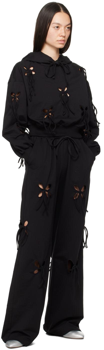 【関税込み】J.Kim ブラック Colorful Petal ラウンジパンツ JKim ブラック Petal ラウンジパンツ ブラック | Lyst