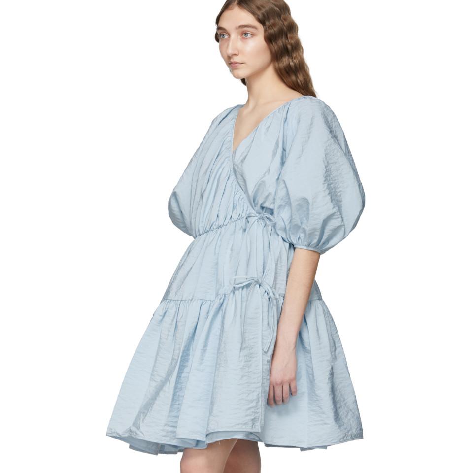 Cecilie Bahnsen Synthetic Blue Susannah 
