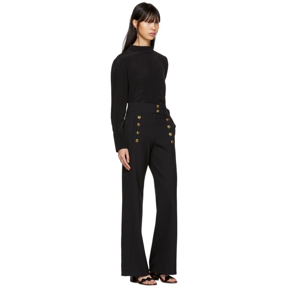 Black sailor pants Clearance