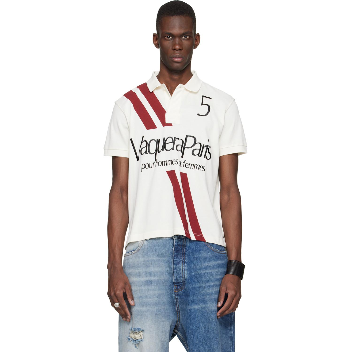 VAQUERA Off- Polo in White for Men | Lyst