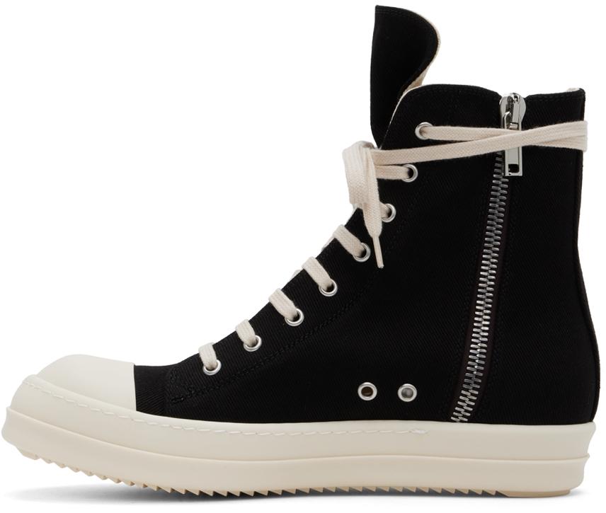 【RICK OWENS】ブラック Porterville Cargo Sneaks スニーカー Rick Owens Porterville Cargo Sneaks Sneakers in Black for