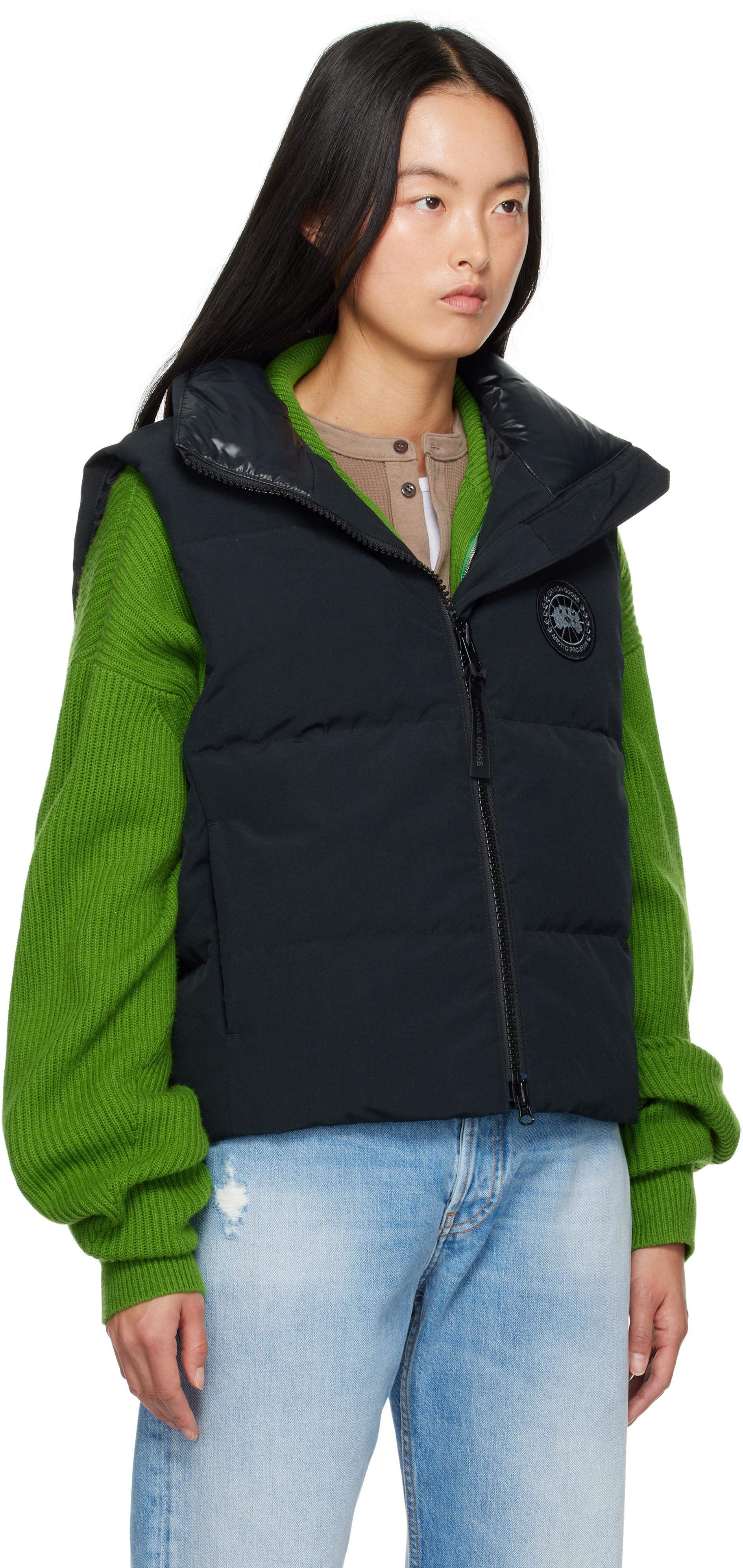 Green canada goose vest sales