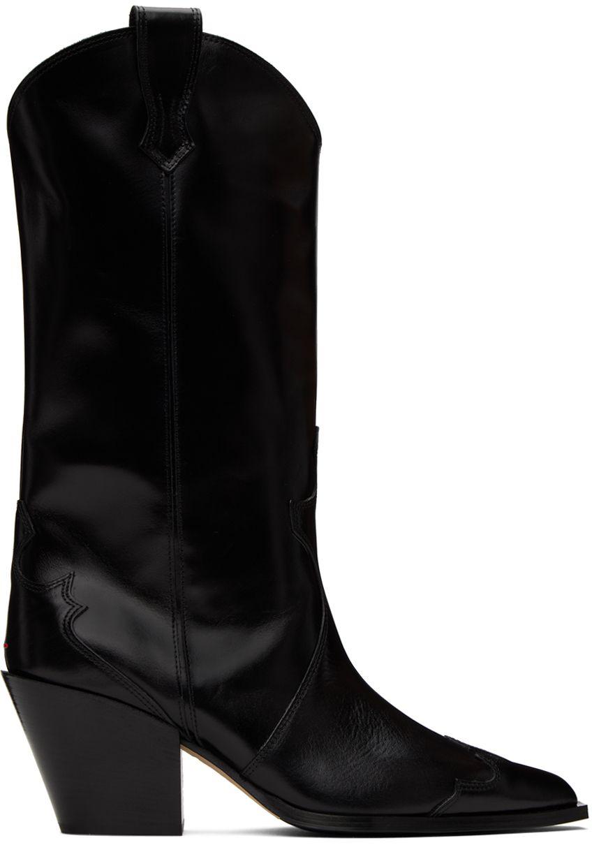 Assembly Aeyde Ariel Boots in Black | Lyst