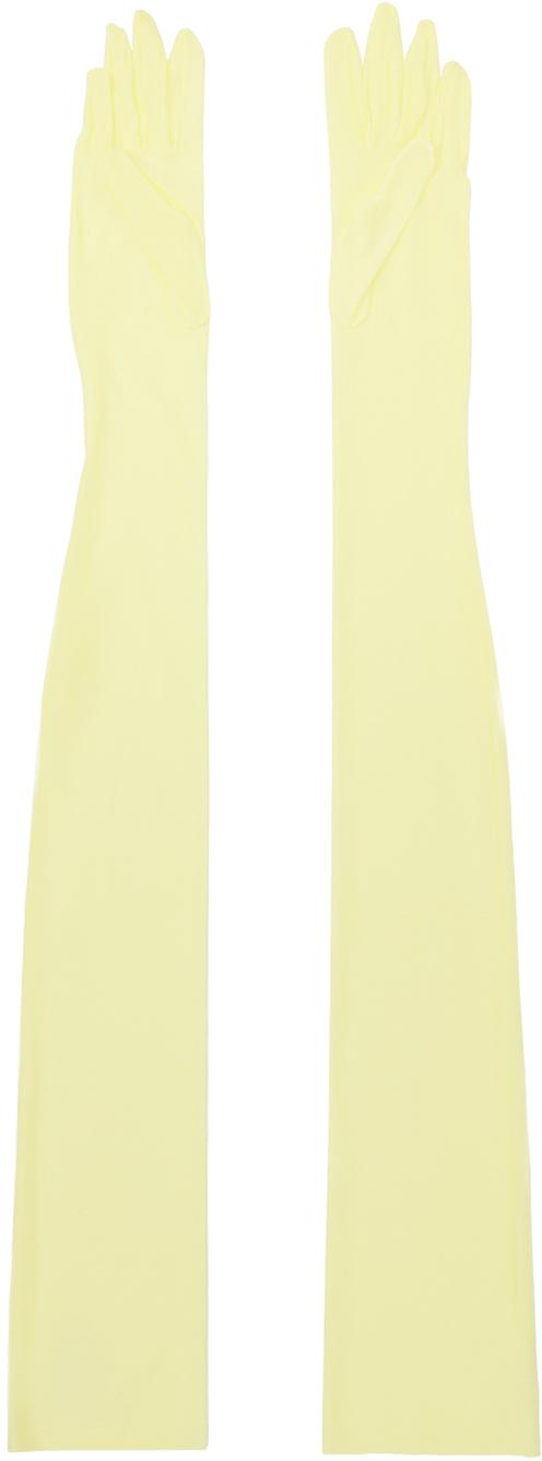 【関税込み】Dries Van Noten カーキ ロンググローブ org.jpg