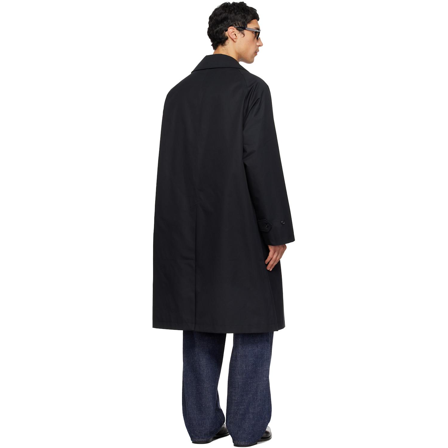 Nanamica 2L Cotton Gore-Tex Double Breasted Coat in Black for Men