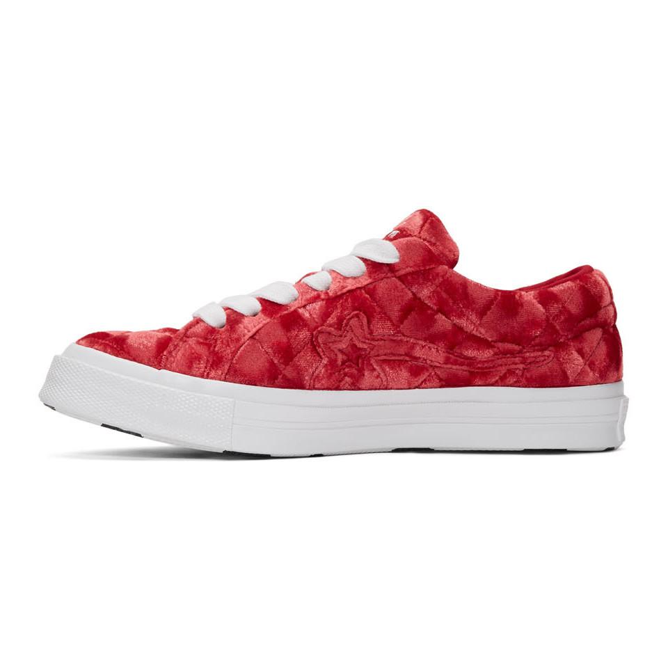 Converse Velvet Golf Le Fleur Sneakers 