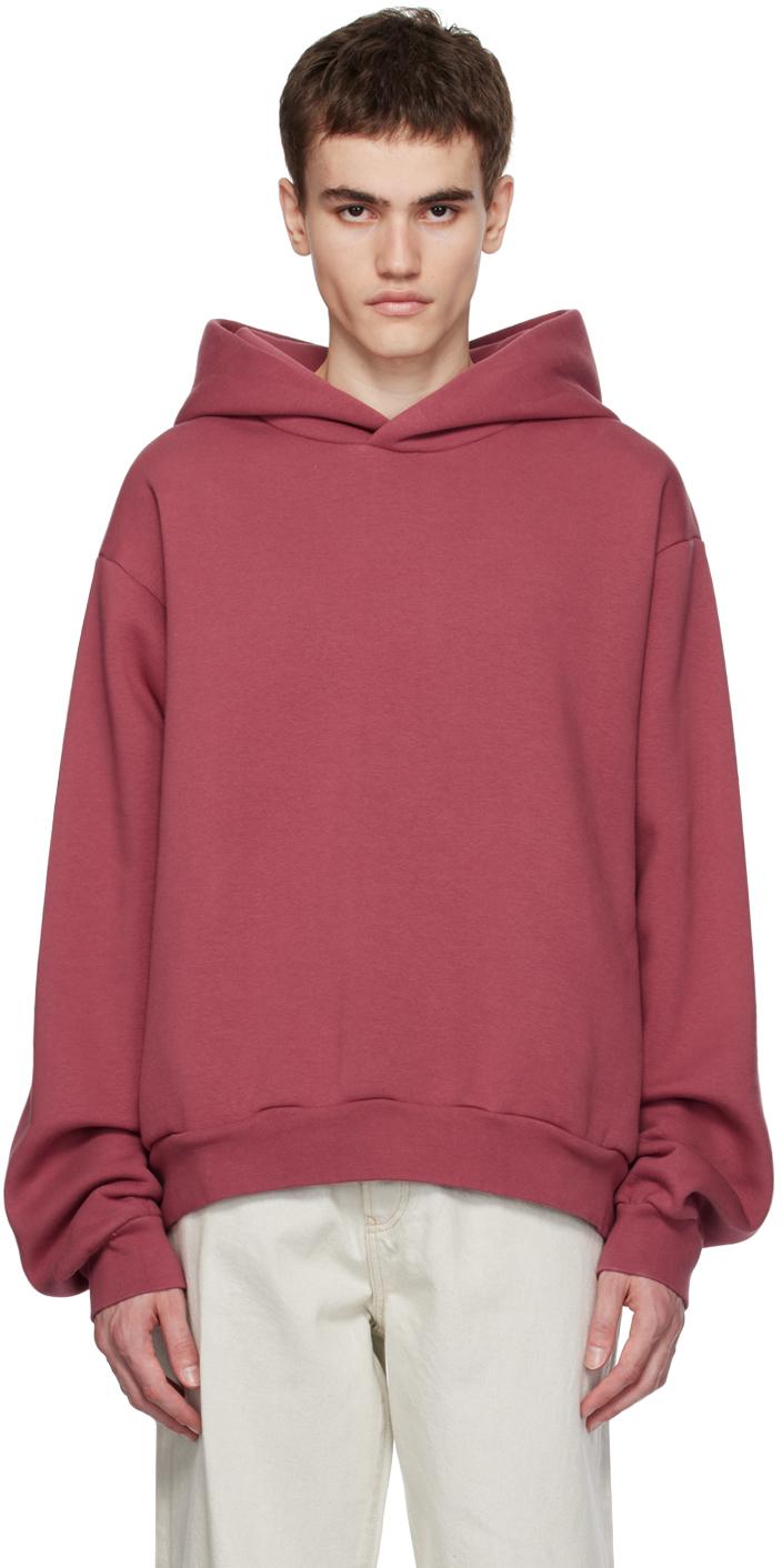 Acne pink hoodie 2025
