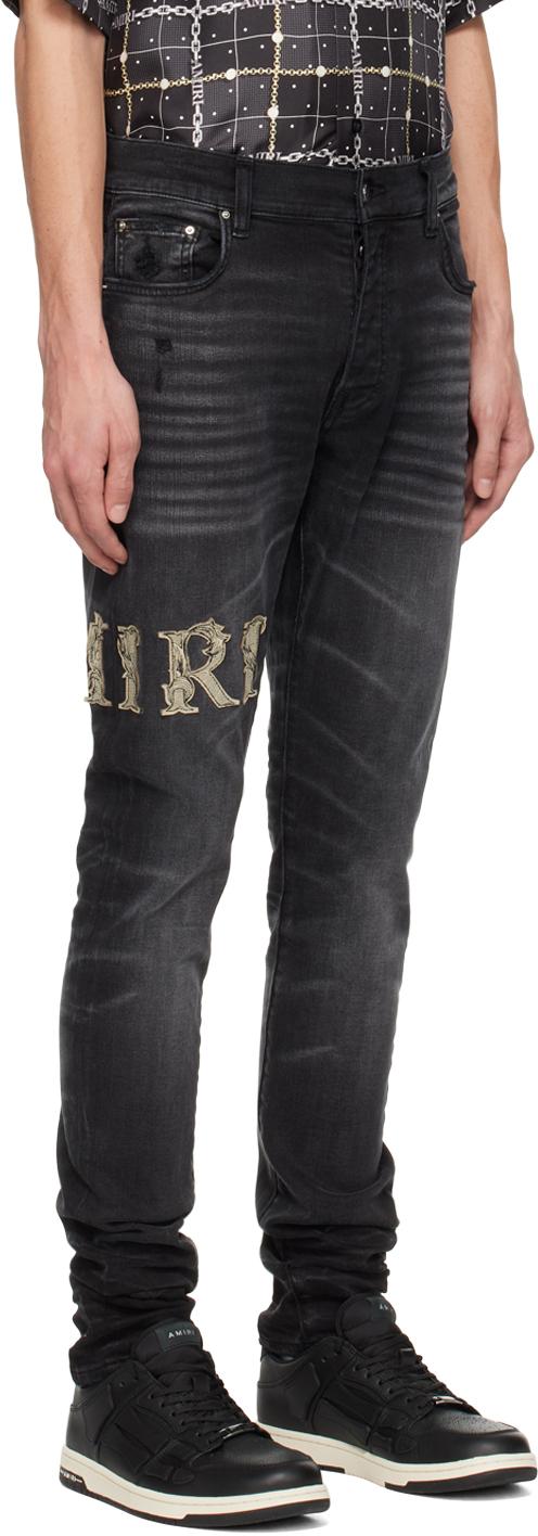 Amiri Baroque Jeans in Black for Men | Lyst