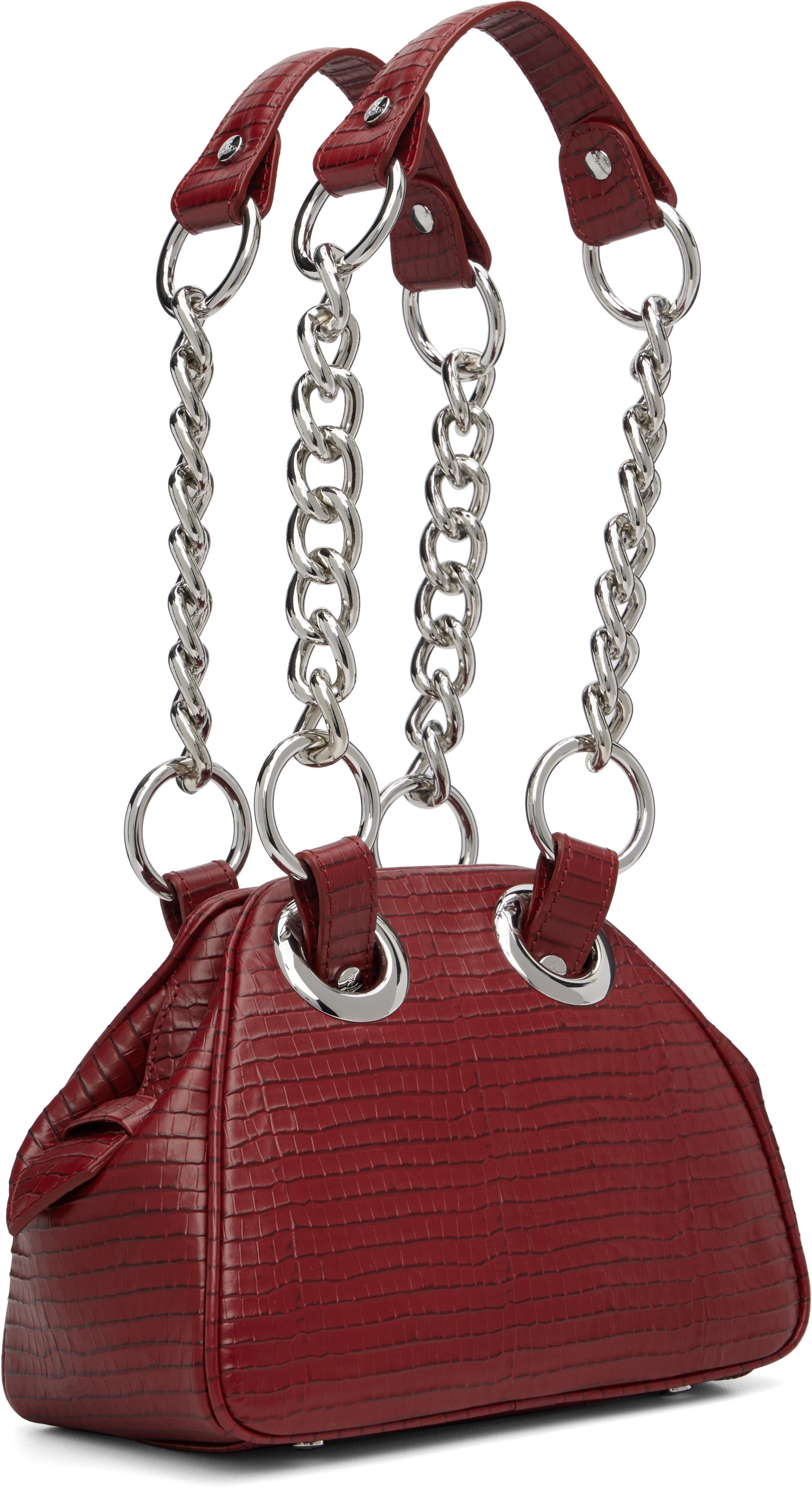 美品 Vivienne Westwood ラージORB チェーンショルダーバッグ
