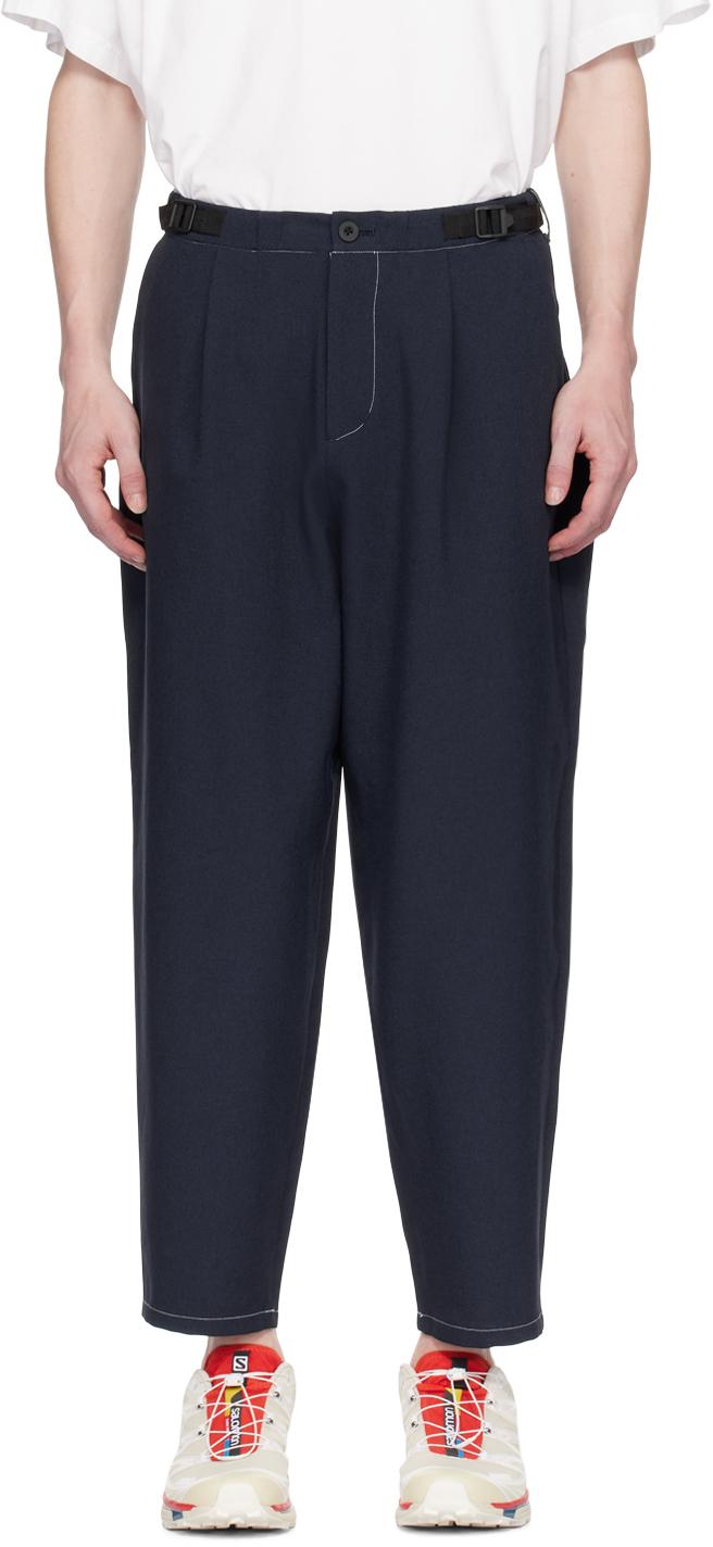 【IFYOUWANT】CHECK balloon slacks Check Balloon Pants - OXOX