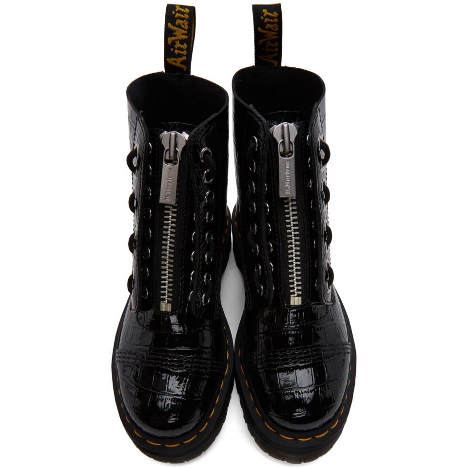 dr martens sinclair croc boots