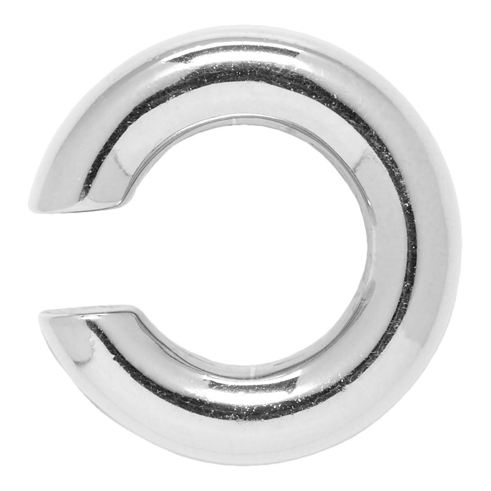 最大93%OFFクーポン SASKIA DIEZ サスキアディツ SPARKLING HOOP スパークリングフープ イヤリング ピアス 大ぶり キラキラ レディース ヘマタイト 片耳用