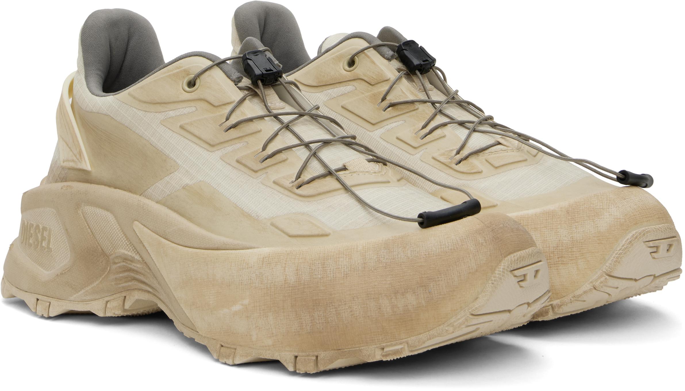 DIESEL D-Cage Runner Sneakers in Black for Men | Lyst
