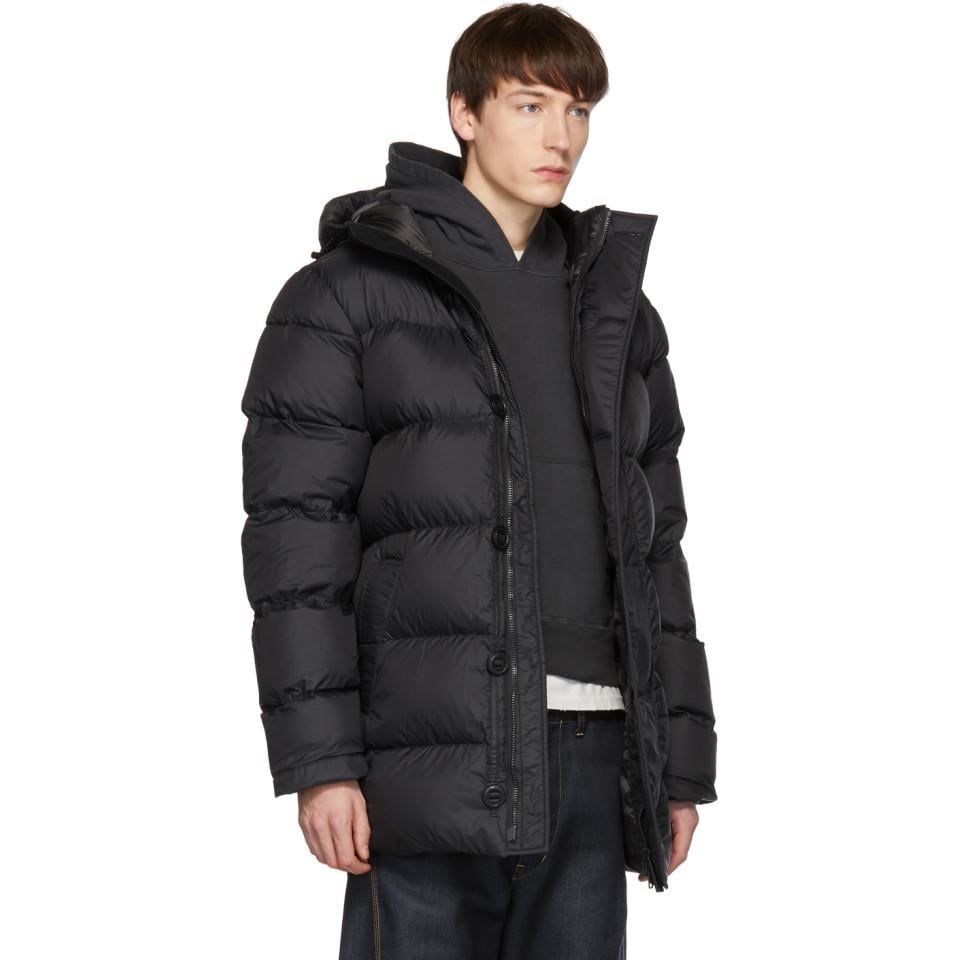 Canada Goose Black Black Label Down Vernon Parka for Men | Lyst