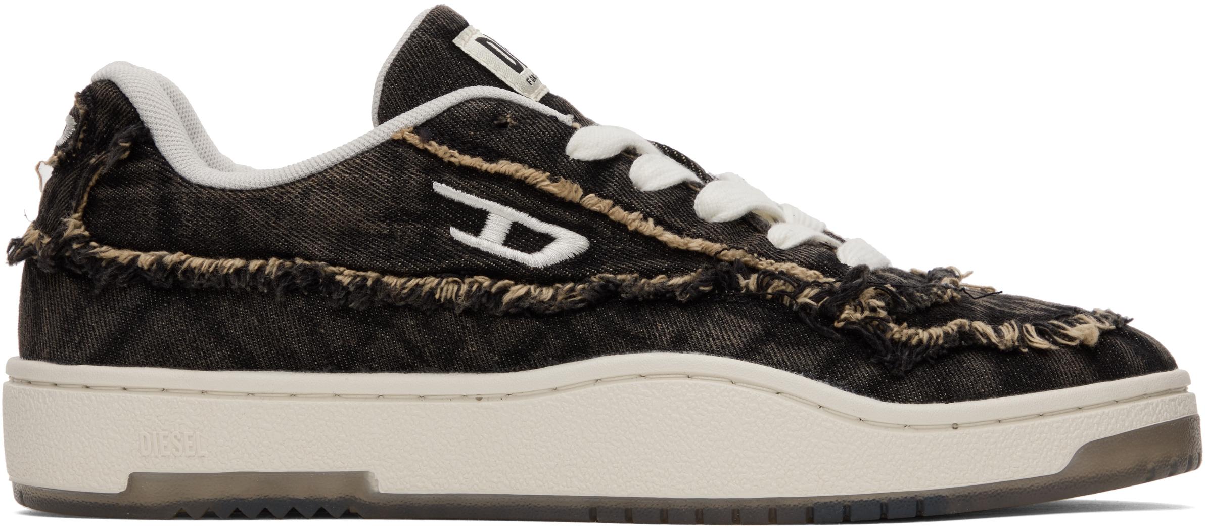 DIESEL S-Tracker-D Low Sneakers in Black for Men | Lyst
