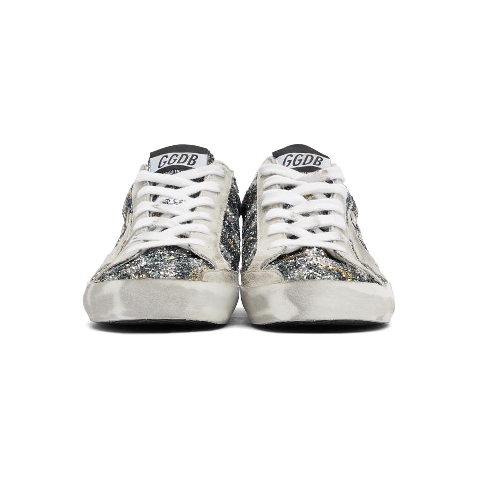 golden goose multi glitter