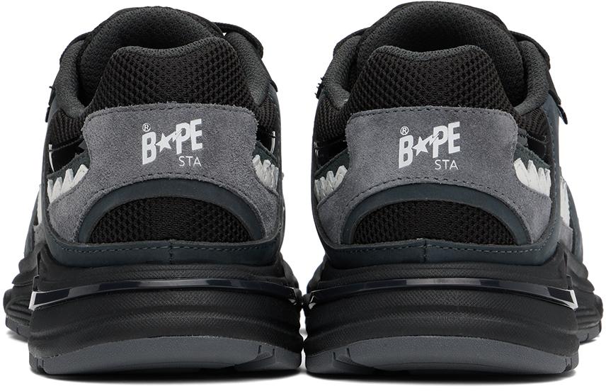 A Bathing Ape Sports Runner M2 Sneakers in Black for Men | Lyst