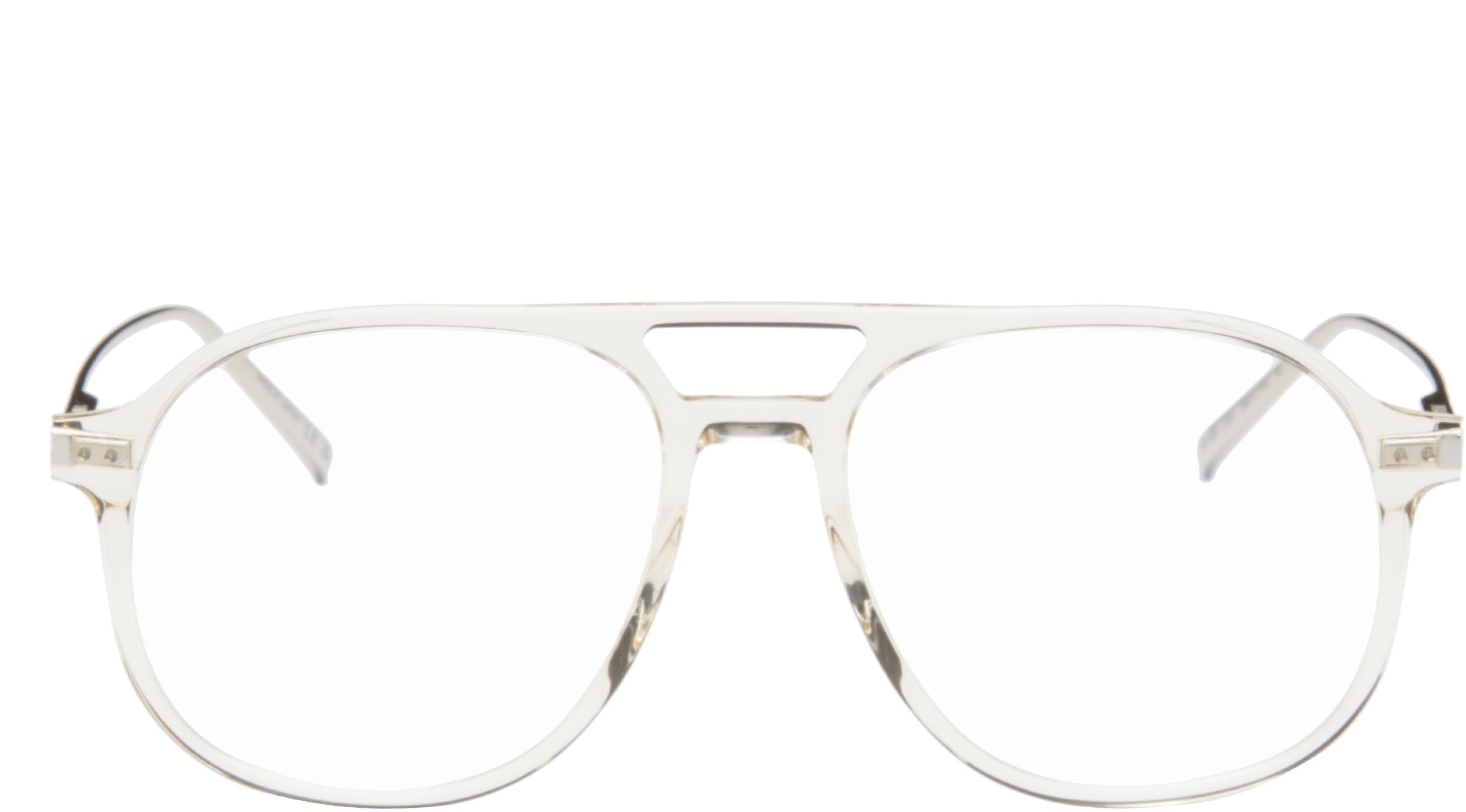 Saint Laurent レディース ブラック ベージュ Sl 626 メガネ サングラス