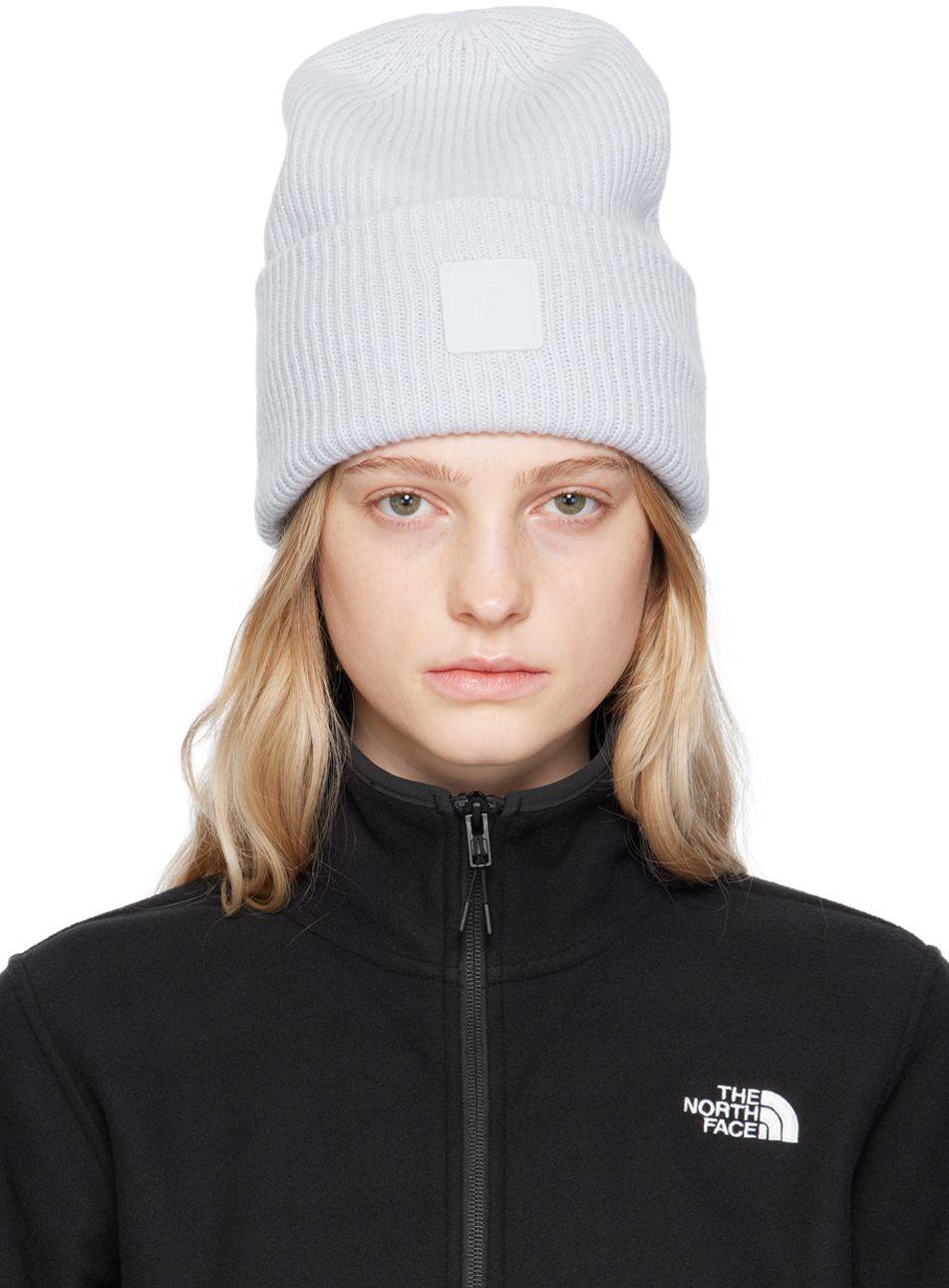 The North Face Blue Urban Patch Beanie | Lyst