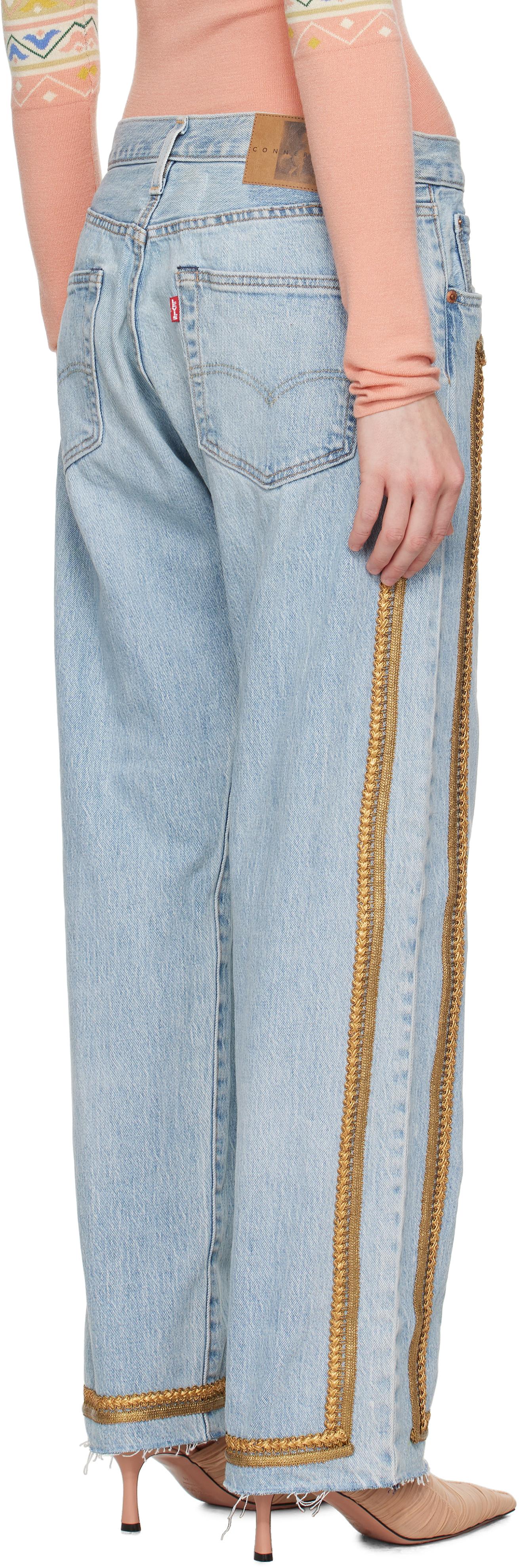 【CONNER IVES + NET SUSTAIN】organic straight-leg jeans Women's CONNER IVES Jeans Sale | Up to 70% Off | THE OUTNET