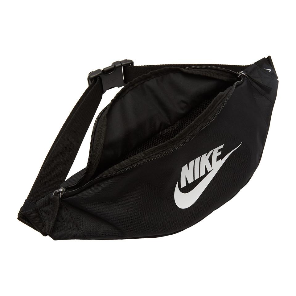 nike black hip pack