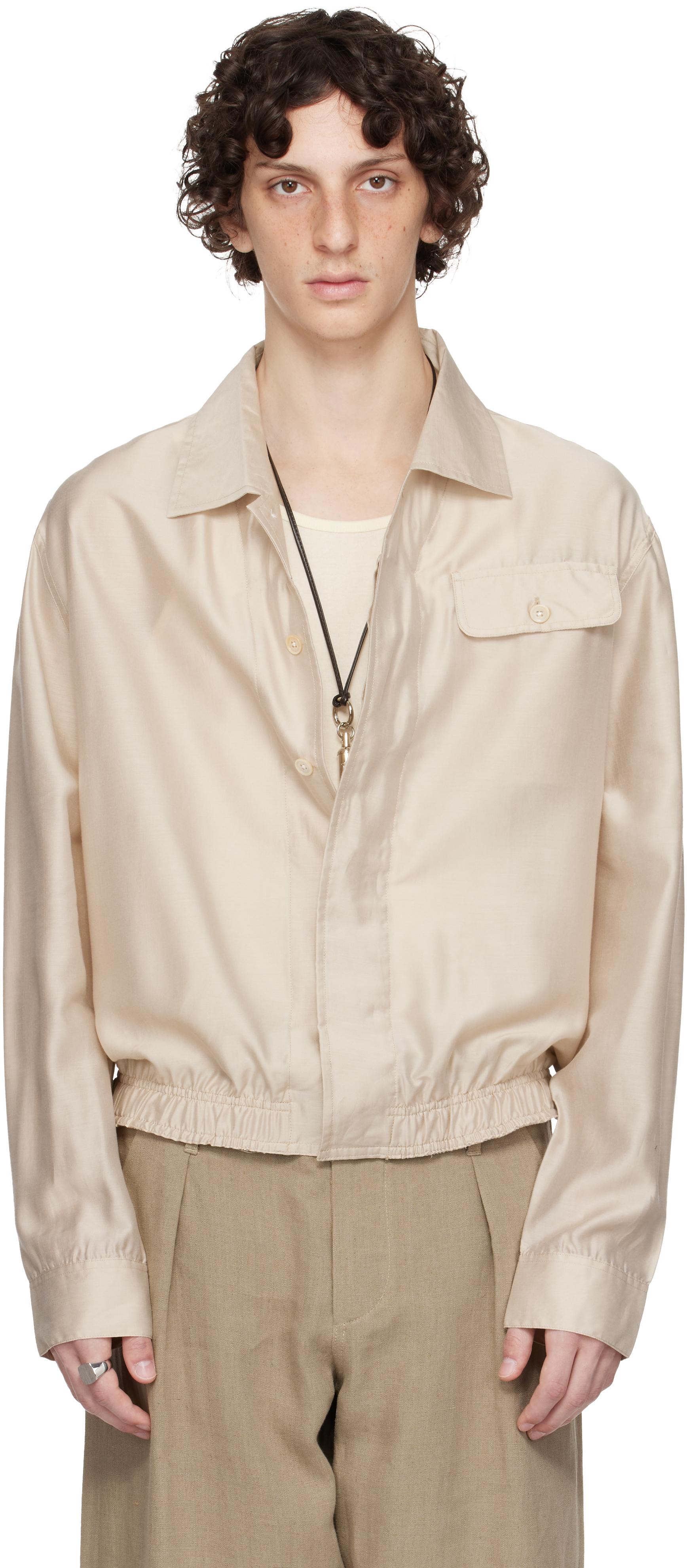 Our Legacy Work Shop Emporio Armani Libero Shirt in Natural for