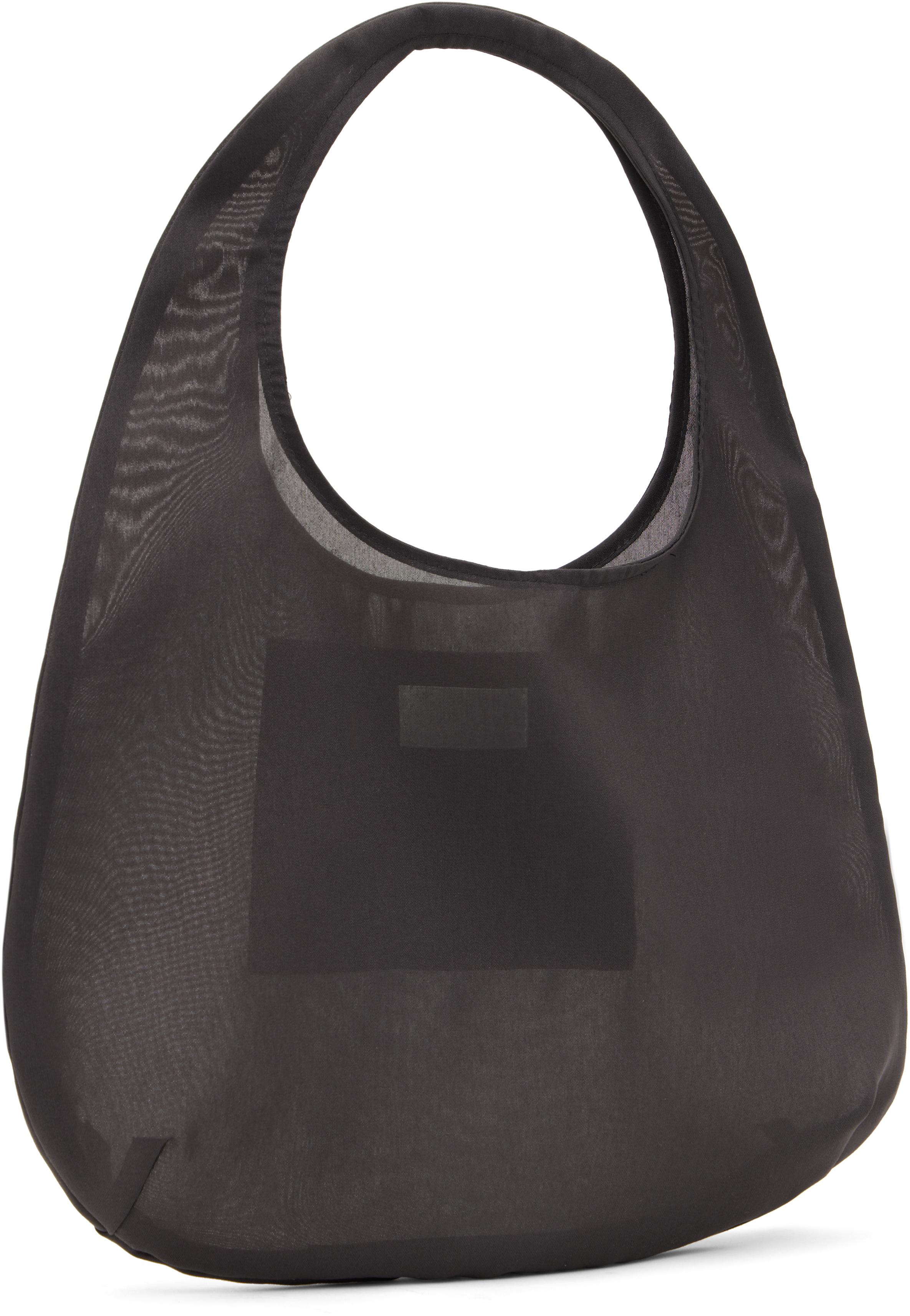 【AMOMENTO】25ss sheer tote bag Amomento Sheer Tote in Black | Lyst